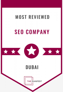 The Manifest SEO Company - Dubai 2024 Award
